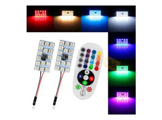Uzaktan Kumandalı Sofit Tavan Ledi Renkli 15 Led