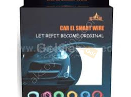 Araç İçi Neon Aydınlatma Beyaz 3 Metre