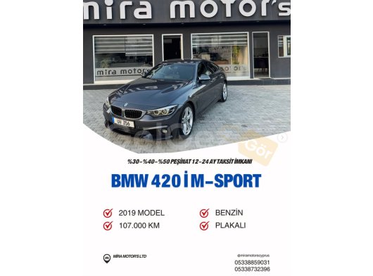 2019 Model Otomatik BMW 4 Serisi