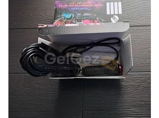 Araç içi 64 Renk Ayak Altı Led Aydınlatma