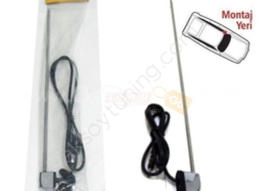 Japon Tip Yan Direk Nikelajlı Anten