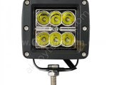 18W CRE Power Led Kare Sis Lambası 6 Ledli