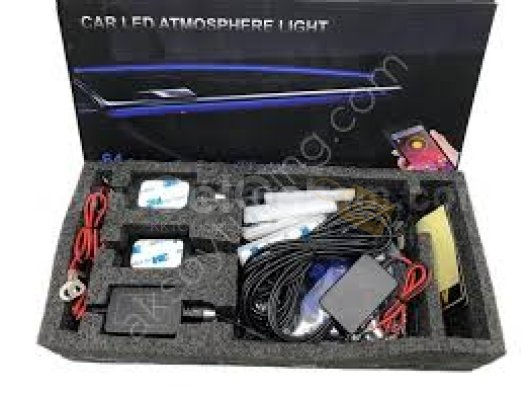 Universal Telefon Kontrollü Araç İçi Ambiyans Seti