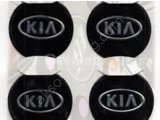 Kia Uyumlu Yedek Parça Siyah Jant Göbeği