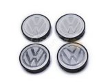 Volkswagen Uyumlu Yedek Parça Geçmeli Gri 55/58 mm Jant Göbeği