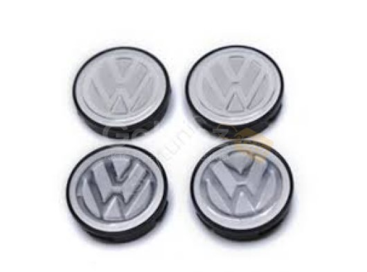 Volkswagen Uyumlu Yedek Parça Geçmeli Gri 55/58 mm Jant Göbeği