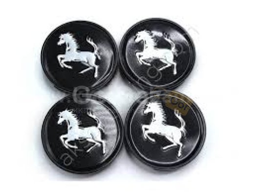 Ferrari Siyah Jant Göbeği