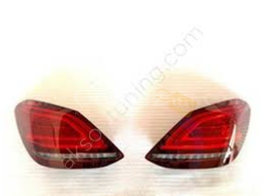 Mercedes W205 2015-2018 Uyumlu Yedek Parça Led Stop Kırmızı