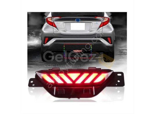 Toyota C-HR Uyumlu Yedek Parça Tampon Altı Orta Stop Ledi