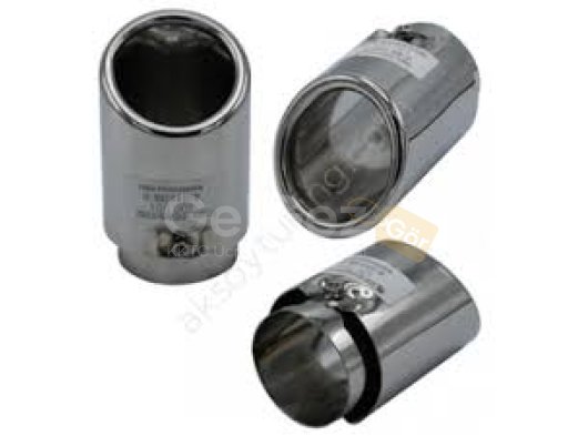 Volkswagen Golf 7 Vidalı DBL Uyumlu Yedek Parça Krom Egzoz Ucu 100-001