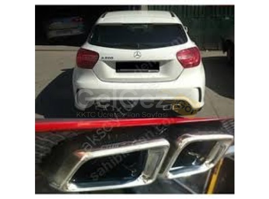 Mercedes Amg W176 Uyumlu Yedek Parça Kare Egzoz Ucu