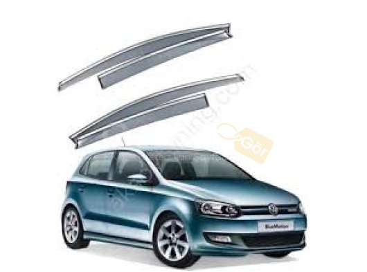 Volkswagen Polo 2011 Uyumlu Yedek Parça Krom Çıtalı Cam Rüzgarlığı