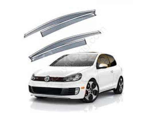 Volkswagen Golf 7 Uyumlu Yedek Parça Krom Çıtalı Cam Rüzgarlığı