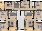 GAZİMAĞUSA BAYKAL PROJE AŞAMASINDA SATILIK 2+1 DAİRELER- 2+1 PENTHOUSE