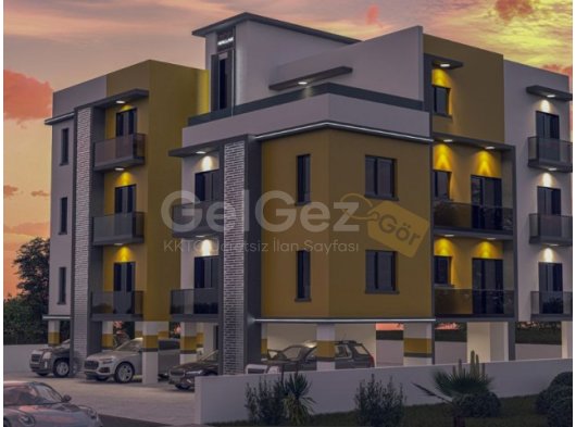 SOLAR PANEL ENERJİLİ!!!!!GAZİMAĞUSA ÇANAKKALE PROJE AŞAMASINDA ÖDEME PLANLI 2+1 DAİRELER VE 3+1 PENTHOUSE