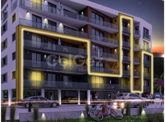 GAZİMAĞUSA ÇANAKKALE PROJE AŞAMASINDA SATILIK 1+1/2+1/3+1 DAİRELER