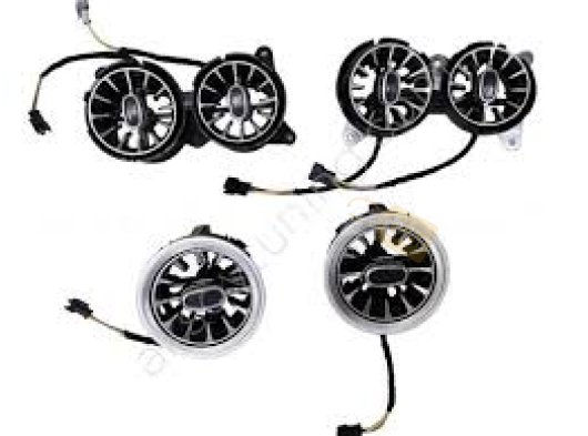 Mercedes S Class W222 2014-2020 Uyumlu Yedek Parça 64 Renk Ön Havalandırma Ambiyans