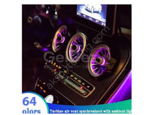 Mercedes Benz C Class W205 Uyumlu Yedek Parça Burmester Havalandırma Seti - 64 Renk