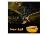 Araç İçi Neon Aydınlatma Sarı 3 Metre