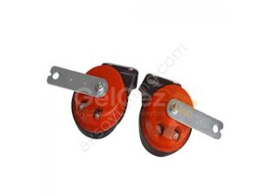 12V Elektrikli 118dB Yüksek Tonlu Salyangoz Boynuz Korna