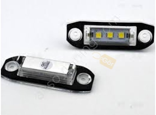 Volvo V70 2008-2015 Uyumlu Yedek Parça Oem Plaka Ledi
