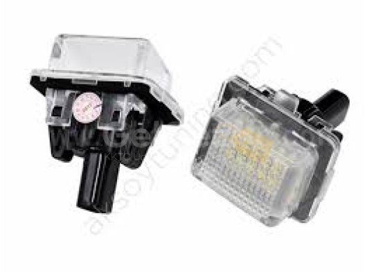 Mercedes W221 4D 2009 ve Sonrası Uyumlu Yedek Parça Oem Plaka Ledi