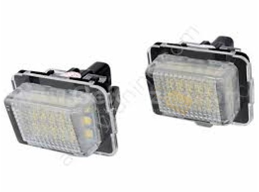 Mercedes W212 4D/5D 2011 ve Sonrası Uyumlu Yedek Parça Oem Plaka Ledi