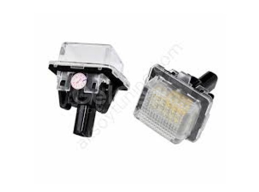 Mercedes W218 4D 2010 ve Sonrası Uyumlu Yedek Parça Oem Plaka Ledi