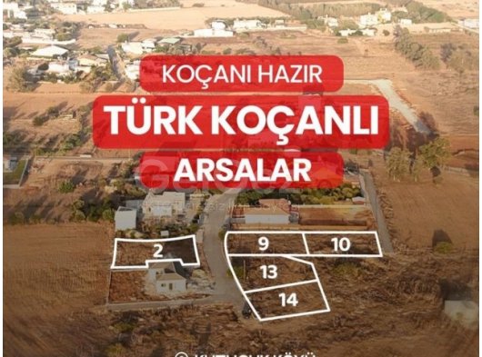 TÜRK KOÇANLI!!!İSKELE KUZUCUK SATILIK PARSELASYON ARSALAR