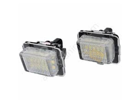 Mercedes W205 2014 ve Sonrası Uyumlu Yedek Parça Oem Plaka Ledi