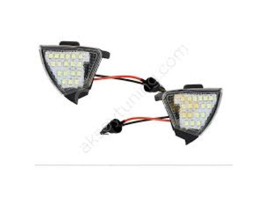 Volkswagen Passat B6 2006-2010 Uyumlu Yedek Parça Ayna Altı Led