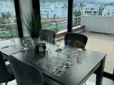Girne merkez ultra lüks full eşyalı 3+1 kiralık Penthouse