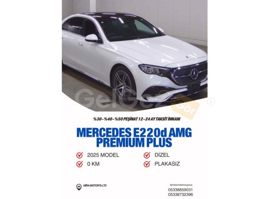 2025 Model Otomatik Mercedes-Benz E Serisi