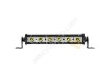 18W 17cm Düz Tek Sıra Üniversal Delici Sis Lambası Led Bar