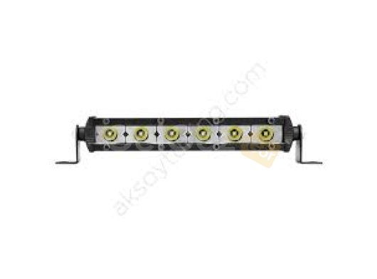 18W 17cm Düz Tek Sıra Üniversal Delici Sis Lambası Led Bar
