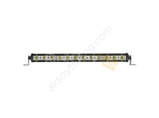 36W 32.5cm Düz Tek Sıra Üniversal Delici Sis Lambası Led Bar