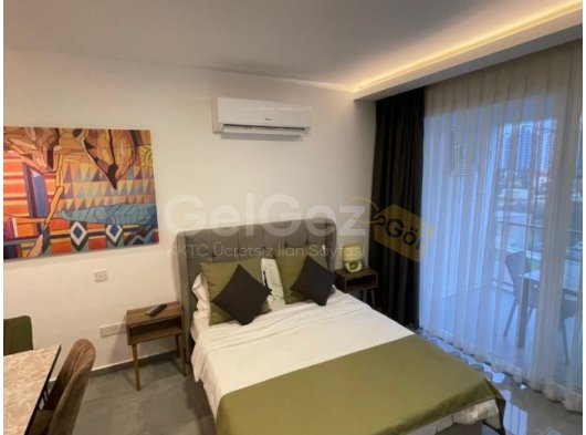 İSKELE COURTYARD LONG BEACH KİRALIK EŞYALI 1+0 STUDIO