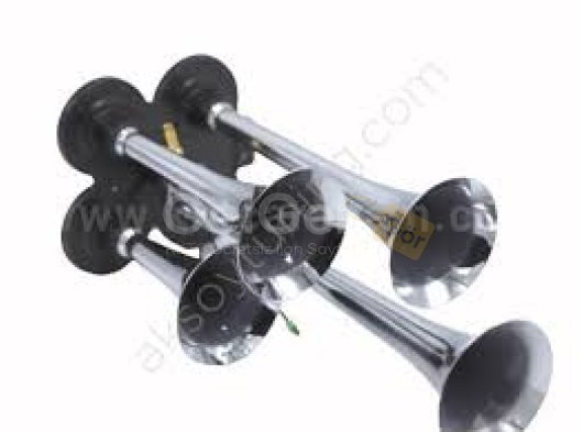 4 Borulu Yankılı Korna Havalı Elektrikli Korna