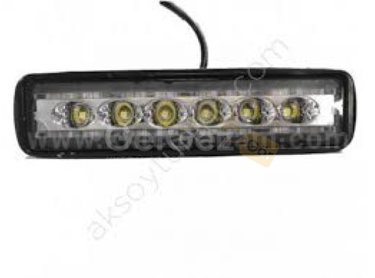 Off-Road 6 Ledli Çakarlı Beyaz Spot Aydınlatma