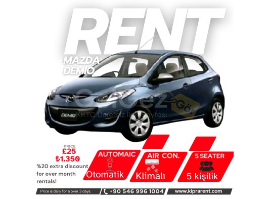 Kipra Rent A Car | Kıbrıs Araç Kiralama Gazimağusa, İskele, Bafra, Derinya Sınır Kapısı
