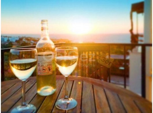 Esentepede Satılık 1+1 Deniz manzaralı Daire