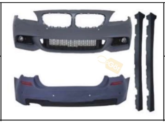 BMW F10 MAKYAJSIZ M SPORT BODY KIT (TAIWAN)