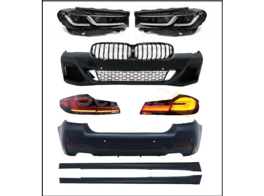 BMW G30 MAKYAJSIZ UYUMLU LCI M SPORT DÖNÜŞÜM SETİ (SHADOW FAR)