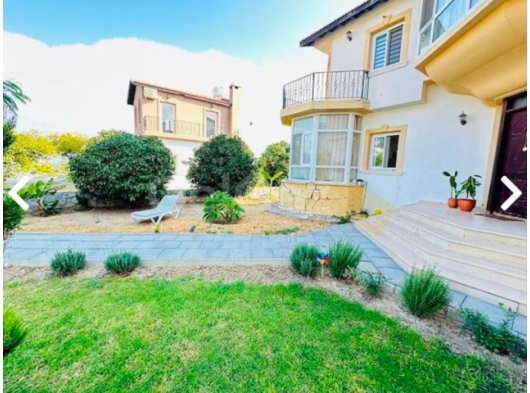 ALSANCAK ta kiralık 3+1 eşyasız geniş bahçeli villa