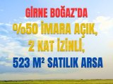 GİRNE BOĞAZ'DA SATILIK 520 M2 ARSA