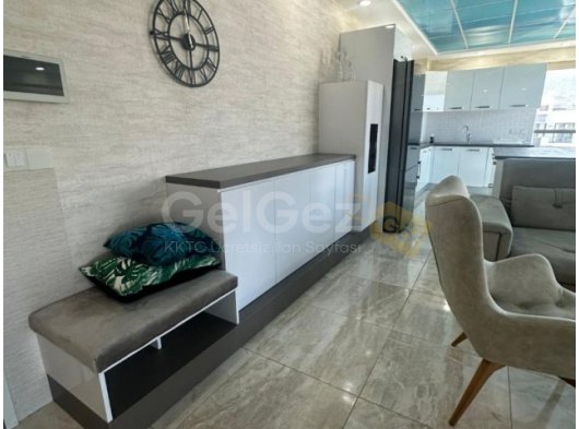 ???? GİRNE MERKEZ'DE HAVUZLU FULL EŞYALI PENTHOUSE KİRALIK ????