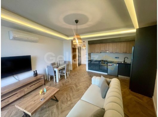 Lapta’da yeni, bakımlı ve güvenlikli sitede kiralık 2+1 daire