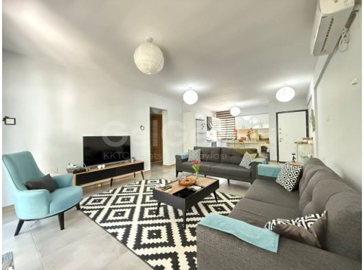 GİRNE ALSANCAK BÖLGESİNDE 2+1 BAHÇELİ KİRALIK DAİRE