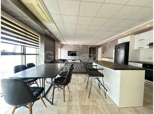 GİRNE MERKEZDE LÜKS EŞYALI KİRALIK 2+1 DAİRE