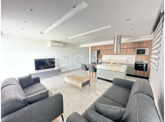 Girne merkezde sıfır eşyalı 2+1 kiralık daire